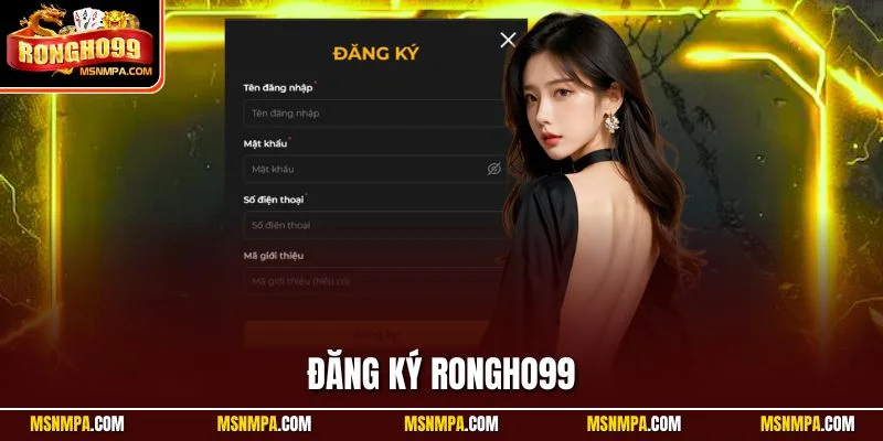 đăng ký Rongho99